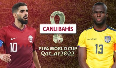 2022 Dünya Kupası “Katar-Ekvador” maçıyla başlıyor! Muhtemel 11’ler, öne çıkan istatistikler, iddaa oranları…
